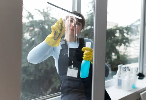 Nettoyage de vitres intérieures et extérieures à Saint-Lothain